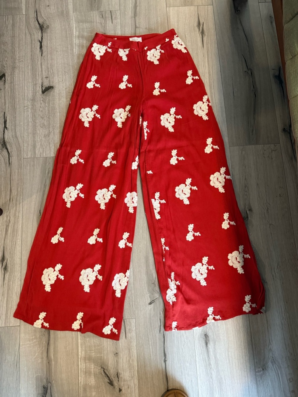Sage the label hot in the shade floral wide leg pants - Picture 4 of 15
